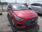 2020 Hyundai Accent Se Красный vin: 3KPC24A66LE113304