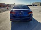 2022 Hyundai Accent Se Blue vin: 3KPC24A66NE186059