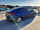 2022 Hyundai Accent Se Blue vin: 3KPC24A66NE186059