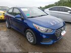 2020 Hyundai Accent Se Blue vin: 3KPC24A67LE098974