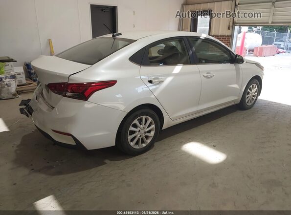 3KPC24A67LE104529 2020 HYUNDAI ACCENT White Trasero derecho