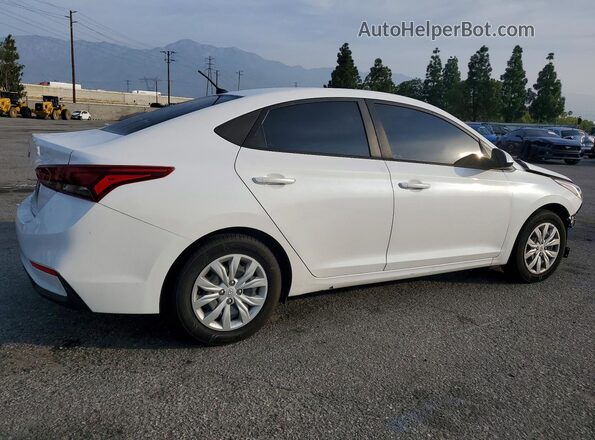 3KPC24A67LE118284 2020 HYUNDAI ACCENT White Tył prawy