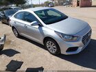 2021 Hyundai Accent Se Серебряный vin: 3KPC24A67ME131957