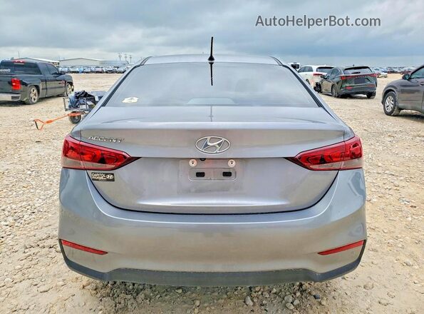 3KPC24A67NE183459 2022 HYUNDAI ACCENT Серый Вид сзади