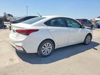 2022 Hyundai Accent Se Белый vin: 3KPC24A68NE183048