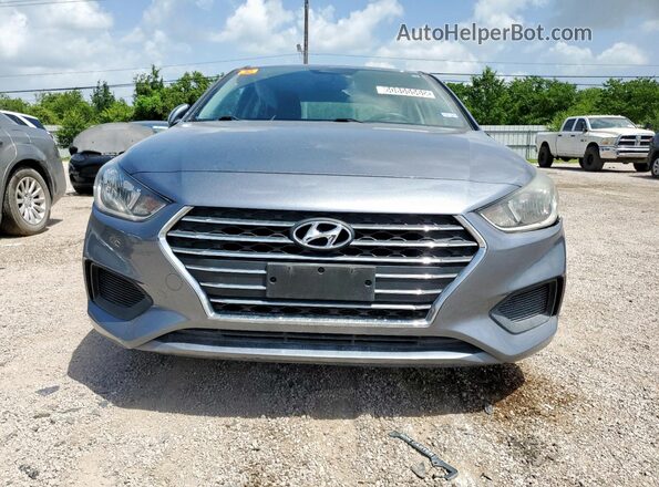 3KPC24A69LE103477 2020 HYUNDAI ACCENT Gray წინა ხედი