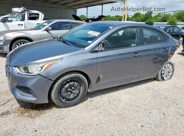 3KPC24A69LE103477 2020 HYUNDAI ACCENT Gray წინა მარცხენა ხედი სამი მეოთხედიდან