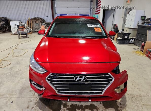 3KPC24A69LE110087 2020 HYUNDAI ACCENT Red Vista frontal