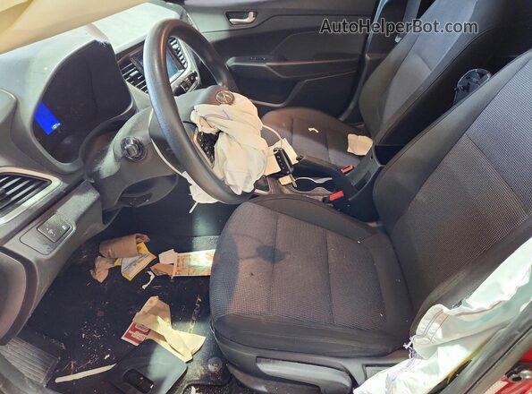 3KPC24A69LE110087 2020 HYUNDAI ACCENT Red Vista interior delantera