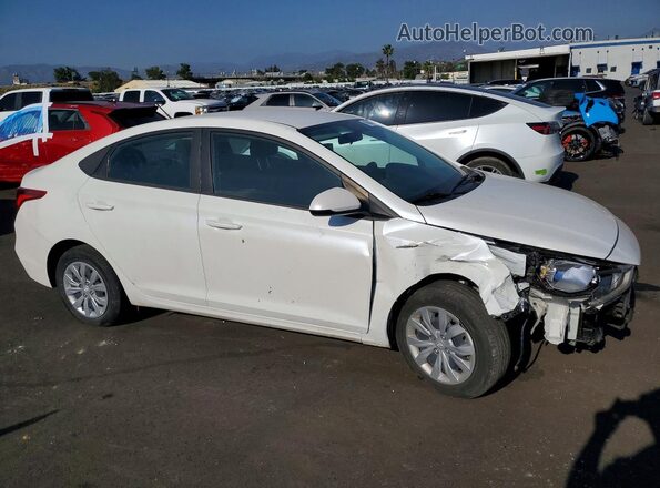 3KPC24A69NE174603 2022 HYUNDAI ACCENT White Передня права чверть