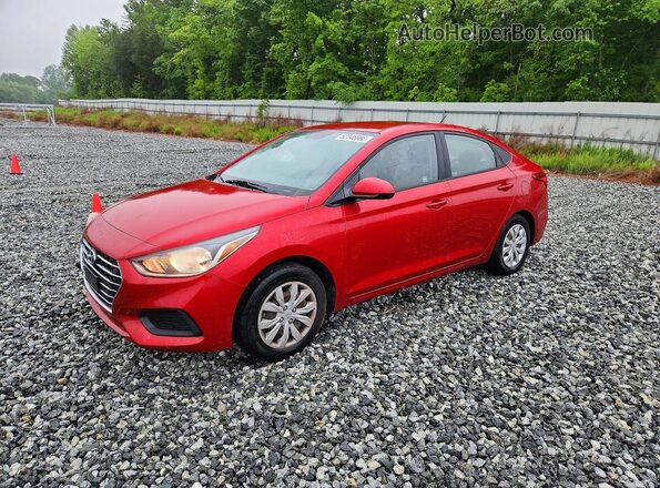 3KPC24A6XLE120188 2020 HYUNDAI ACCENT Красный Передняя левая четверть