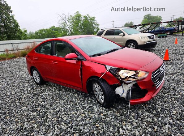 3KPC24A6XLE120188 2020 HYUNDAI ACCENT Красный Передняя правая четверть