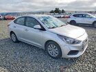 2021 Hyundai Accent Se Серебряный vin: 3KPC24A6XME144427