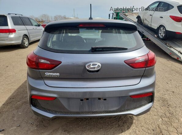 3KPC25A31KE086216 2019 HYUNDAI ACCENT Серый Вид сзади