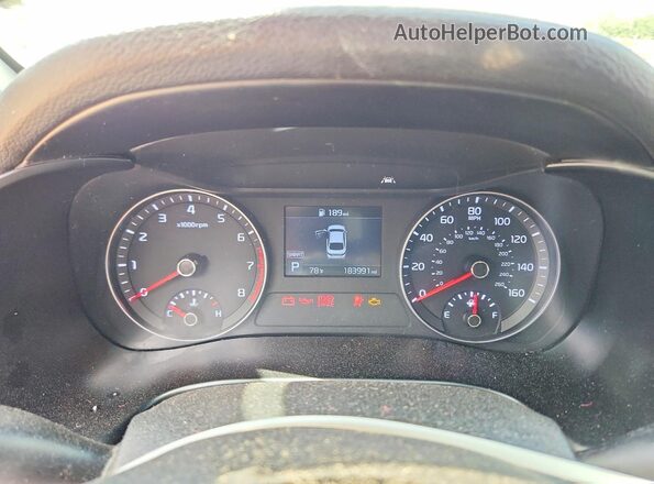 3KPF24AD0KE026900 2019 KIA FORTE Серебряный Вид щитка приборов