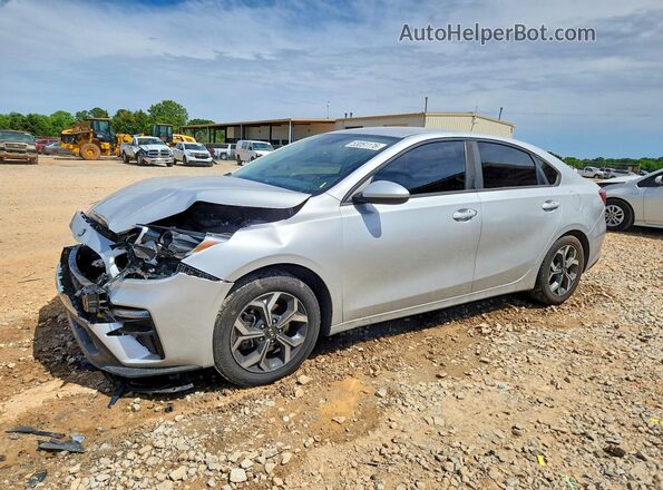 3KPF24AD0KE026900 2019 KIA FORTE Серебряный Передняя левая четверть