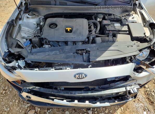 3KPF24AD0KE026900 2019 KIA FORTE Серебряный Вид задней части салона