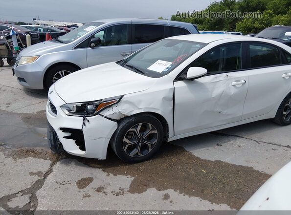 3KPF24AD0KE051697 2019 KIA FORTE Белый Вид спереди