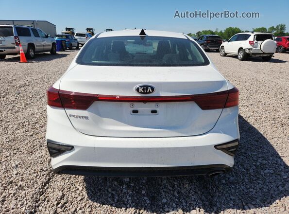 3KPF24AD0KE065759 2019 KIA FORTE Белый Вид сзади
