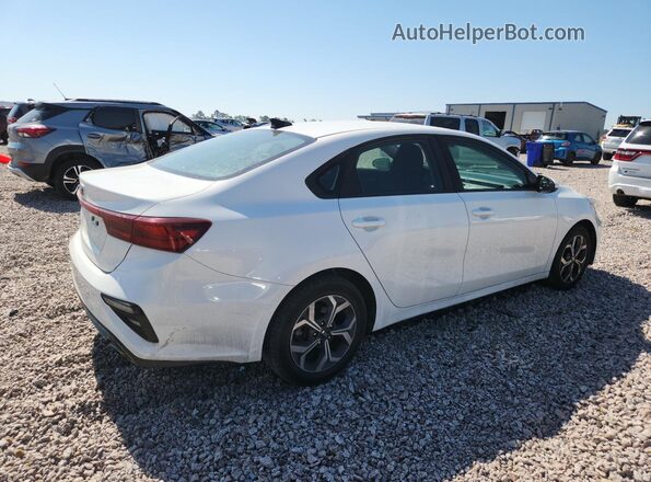 3KPF24AD0KE065759 2019 KIA FORTE Белый Задняя правая четверть