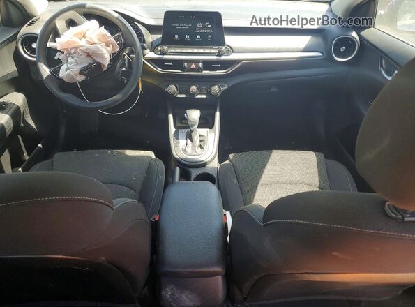 3KPF24AD0LE177737 2020 KIA FORTE Blue Вид панелі приладів