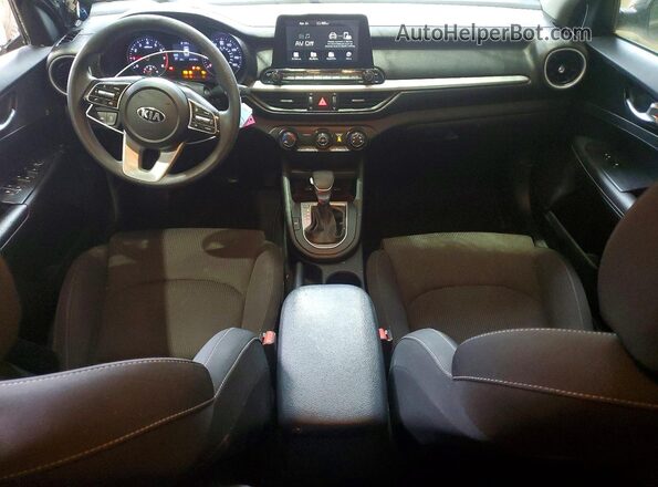 3KPF24AD0LE178905 2020 KIA FORTE Charcoal Widok deski rozdzielczej