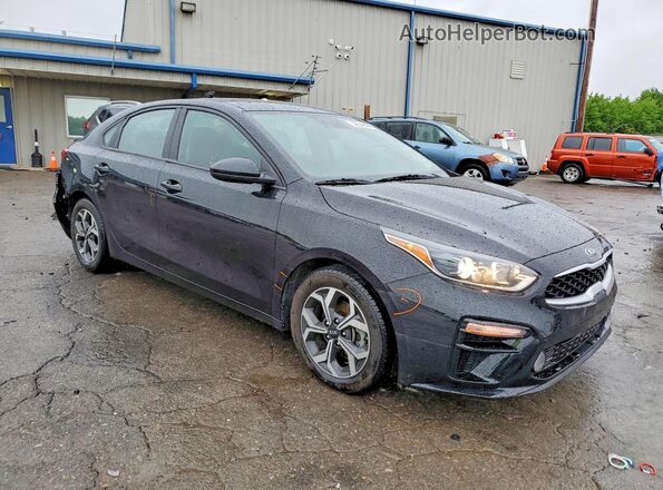 3KPF24AD0LE257488 2020 KIA FORTE Black Przód prawy