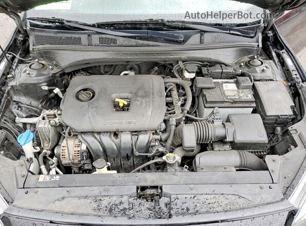 3KPF24AD0LE257488 2020 KIA FORTE Black Widok wnętrza z tyłu
