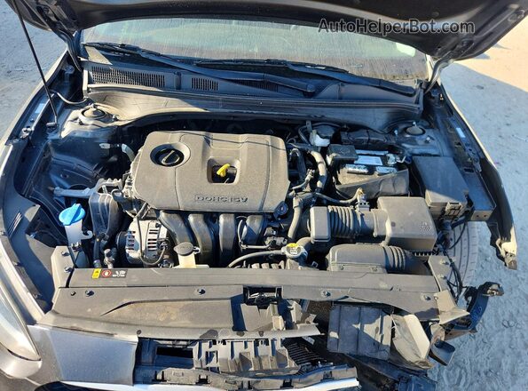 3KPF24AD0ME263759 2021 KIA FORTE Charcoal Вид задньої частини салону