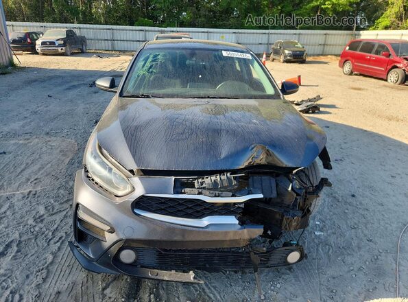 3KPF24AD0ME263759 2021 KIA FORTE Charcoal Вид спереду