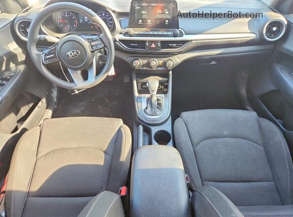 3KPF24AD0ME263759 2021 KIA FORTE Charcoal Вид панелі приладів