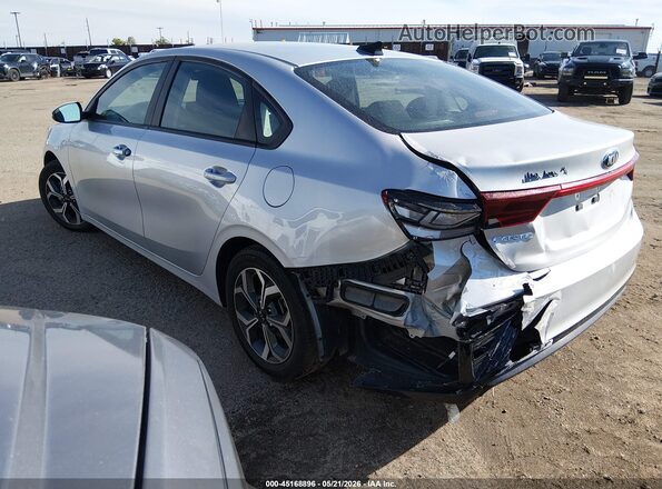 3KPF24AD0ME280657 2021 KIA FORTE Silver Tył lewy