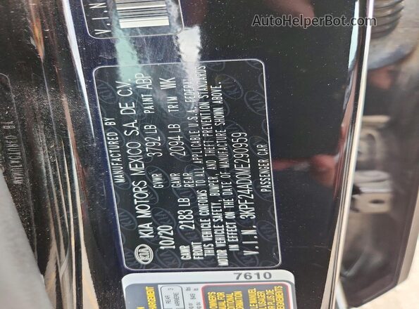 3KPF24AD0ME290959 2021 KIA FORTE Black Widok komory silnika