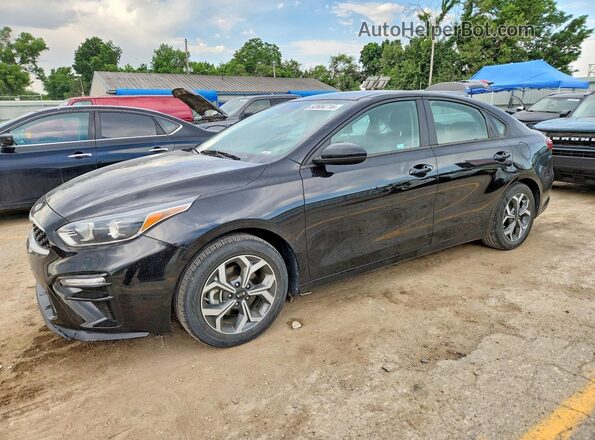 3KPF24AD0ME290959 2021 KIA FORTE Black Przód lewy