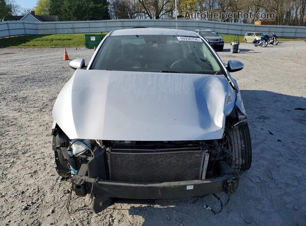 3KPF24AD0ME340548 2021 KIA FORTE Silver Widok z przodu
