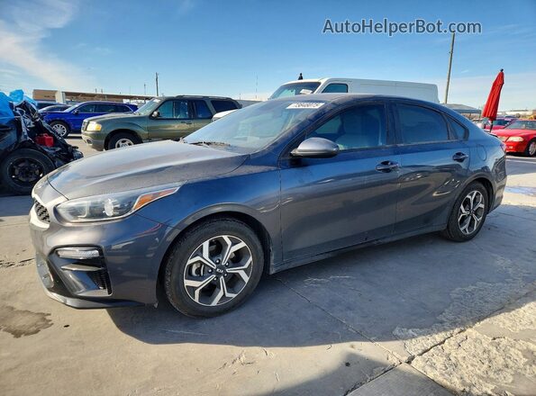 3KPF24AD0ME373386 2021 KIA FORTE Серый Передняя левая четверть