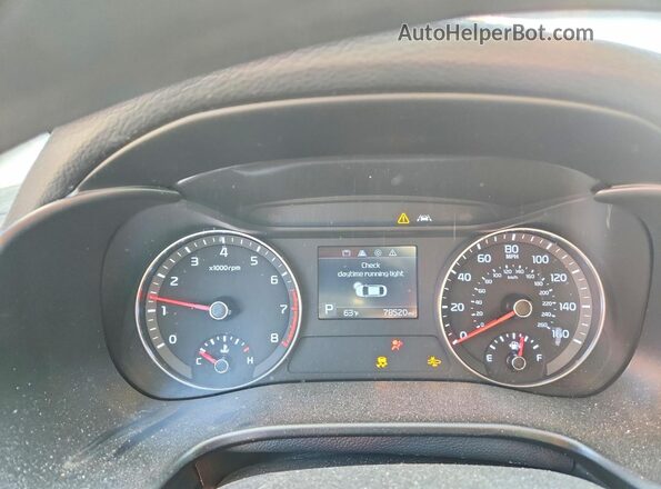 3KPF24AD0ME373386 2021 KIA FORTE Серый Вид щитка приборов
