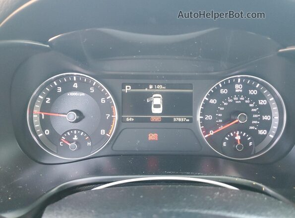 3KPF24AD0PE583071 2023 KIA FORTE Black Widok zestawu wskaźników