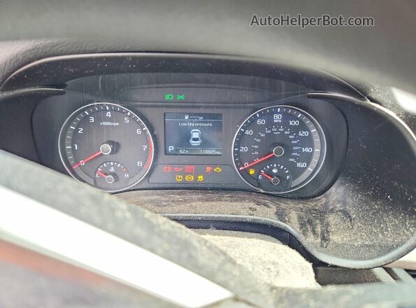 3KPF24AD1KE018885 2019 KIA FORTE Синий Вид щитка приборов