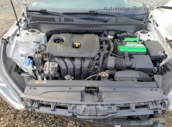 3KPF24AD1LE162017 2020 KIA FORTE Белый Вид задней части салона