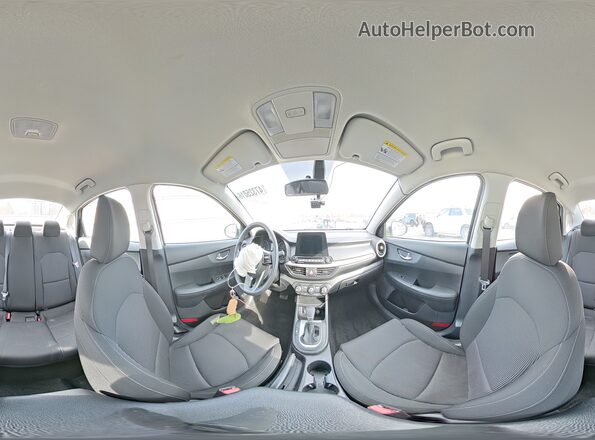 3KPF24AD1LE162017 2020 KIA FORTE Белый Панорамный вид салона 360°