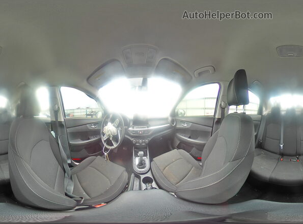 3KPF24AD1LE163250 2020 KIA FORTE Серебряный Панорамный вид салона 360°