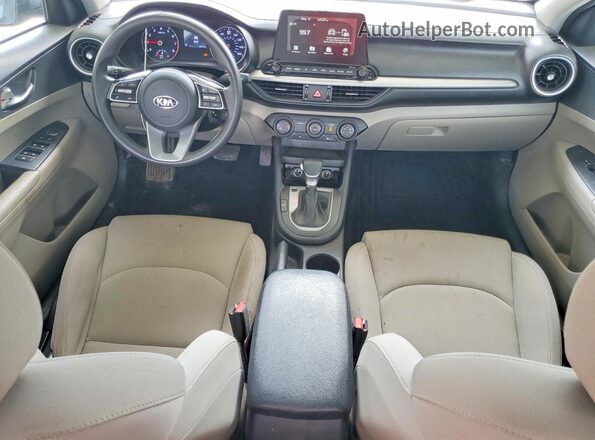 3KPF24AD1LE249254 2020 KIA FORTE Угольный Вид панели приборов