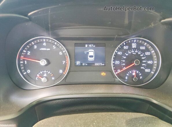 3KPF24AD1LE249254 2020 KIA FORTE Угольный Вид щитка приборов