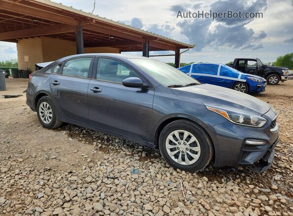 3KPF24AD1ME312399 2021 KIA FORTE Серый Передняя правая четверть