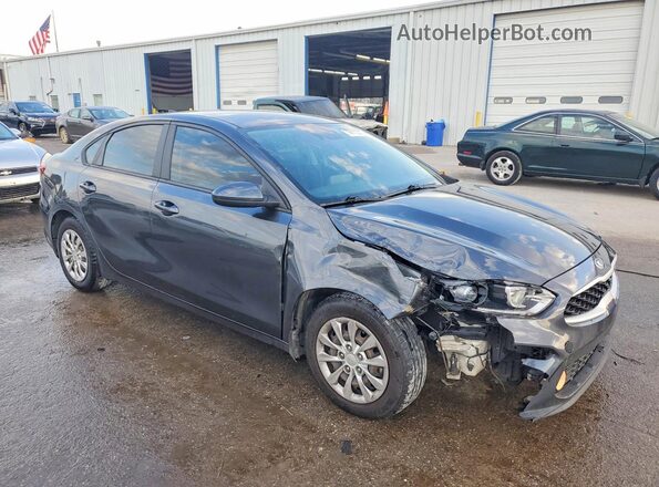 3KPF24AD1ME323628 2021 KIA FORTE Gray Передня права чверть