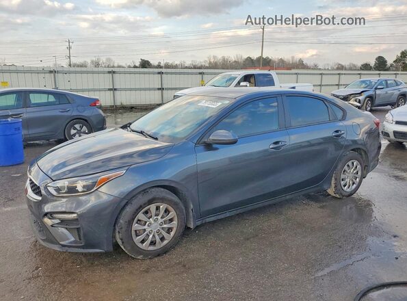 3KPF24AD1ME323628 2021 KIA FORTE Gray Передня ліва чверть