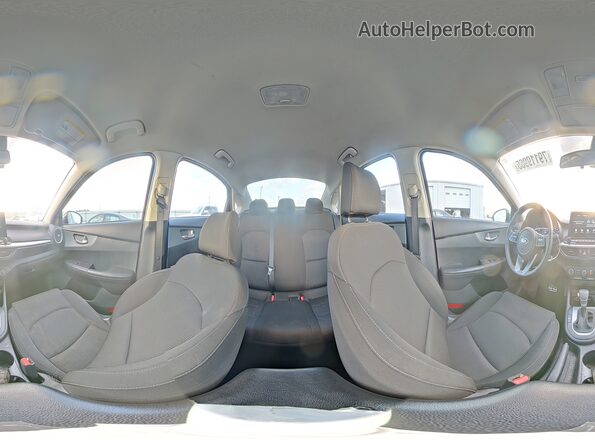 3KPF24AD1ME323628 2021 KIA FORTE Gray Вид наклейки з VIN-кодом
