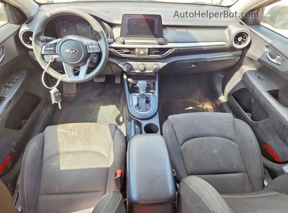 3KPF24AD1ME339862 2021 KIA FORTE Charcoal Widok deski rozdzielczej