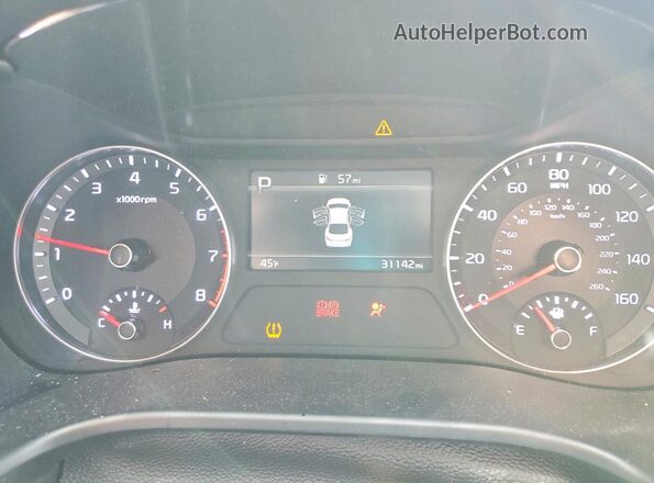 3KPF24AD1RE730548 2024 KIA FORTE Blue Vista del cuadro de instrumentos